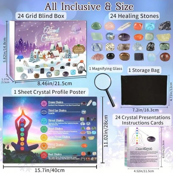 Rock Collection Christmas 2025 Advent Calendar - Picture 3 of 4